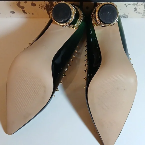 Emerald Gem Heels - Picture 7 of 8